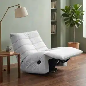 Caterpillar Rocking Recliner Sofa in easy clean fabric - Lazio Sofa